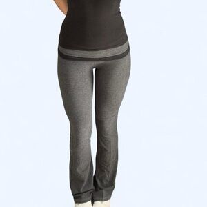 Grey  Vintage low rise fold over Gap Body flare pants